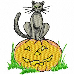 Cats Embroidery Design 1